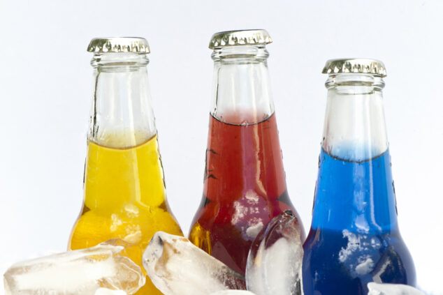 Alcopop RTD drink alcohol bottle
