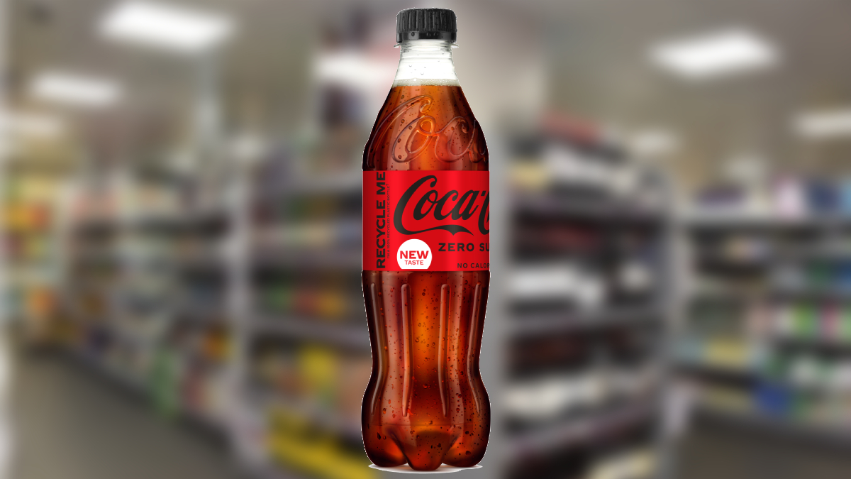 Coca-cola recycled plastic