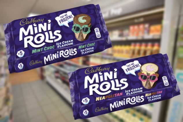 Cadbury Ice Cream Mini Rolls
