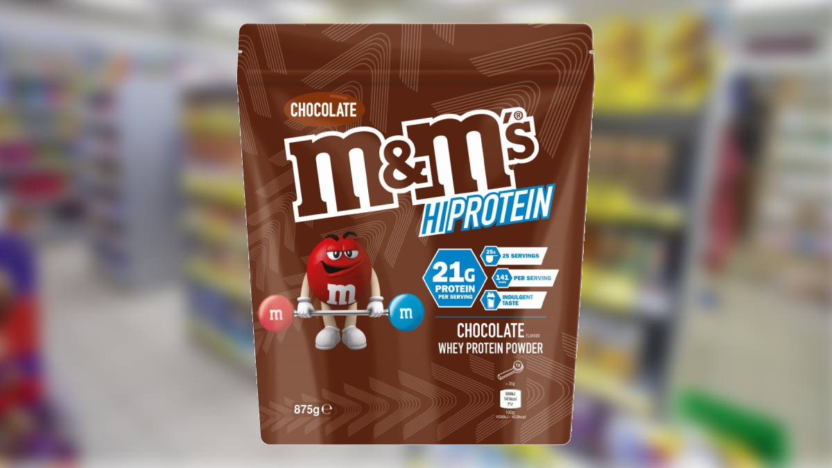 M&M's Official Milk Chocolate Whey Protein Powder 875g