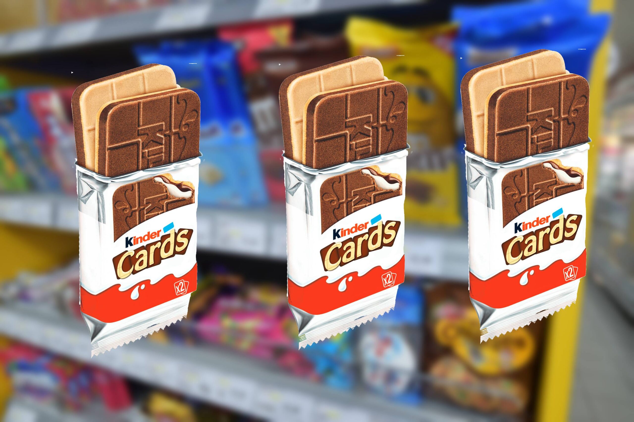 Kinder Cards hit the UK convenience sector