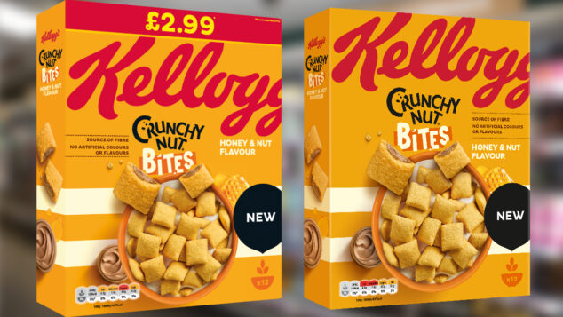 kellogg's crunchy nut bites
