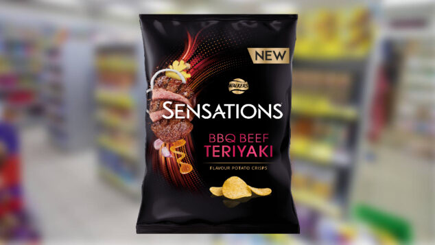 walkers sensations bbq beef teriyaki