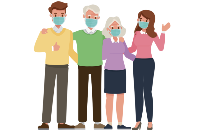Face mask posters shops NFRN ACS