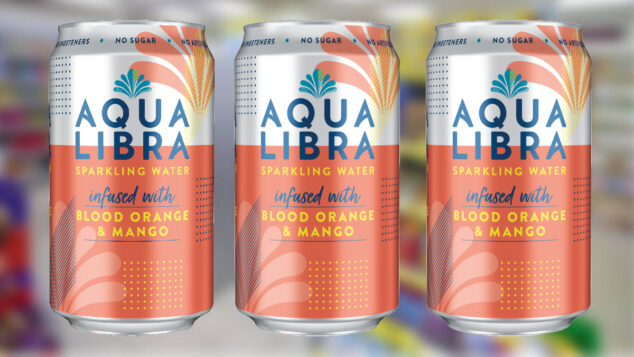 aqua libra blood orange & mango