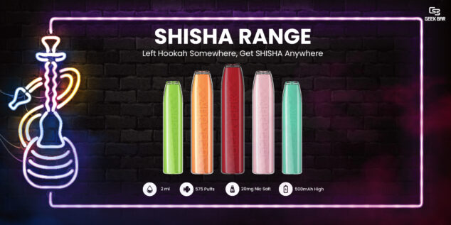 Geek Bar launches its first shisha-inspired vape range