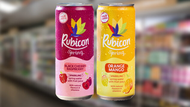 rubicon spring 330ml sleek cans