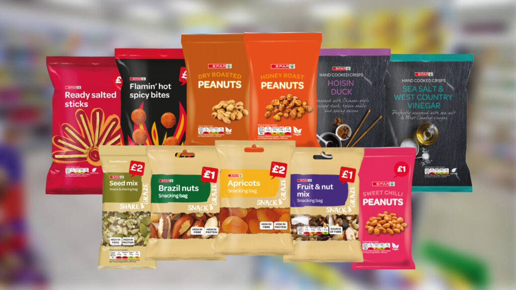 Spar to launch new own-label crisps, snacks and nuts - Better Retailing