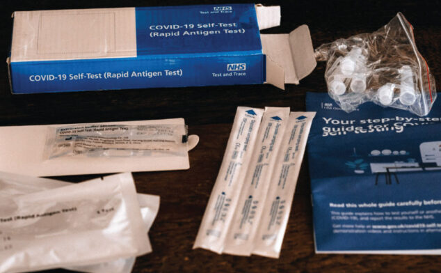 NHS free lateral flow test kit LFT covid coronavirus