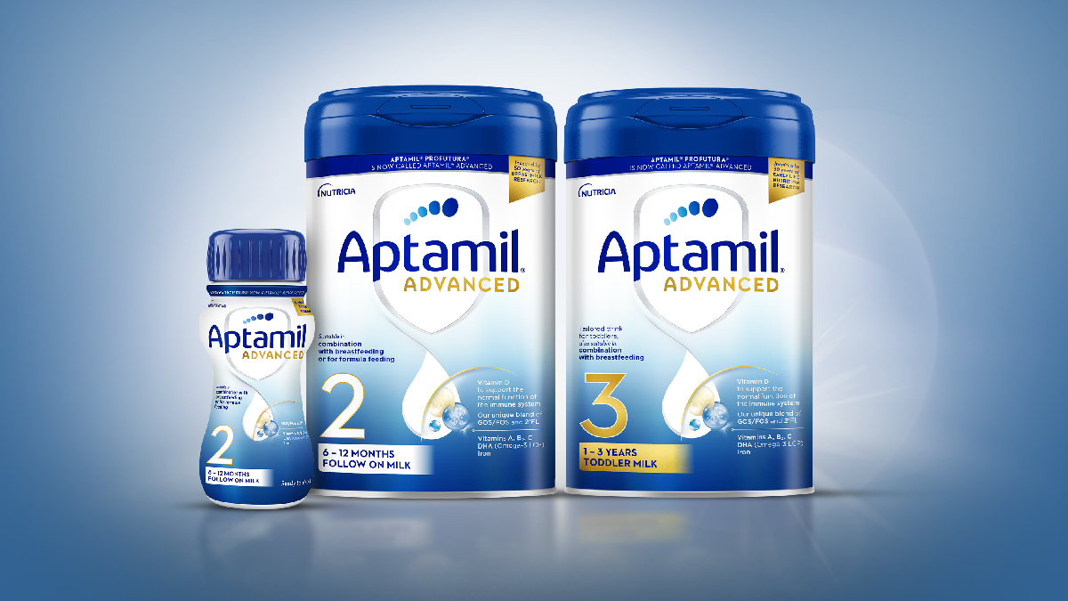 Danone announces Aptamil Advanced premium range rebrand