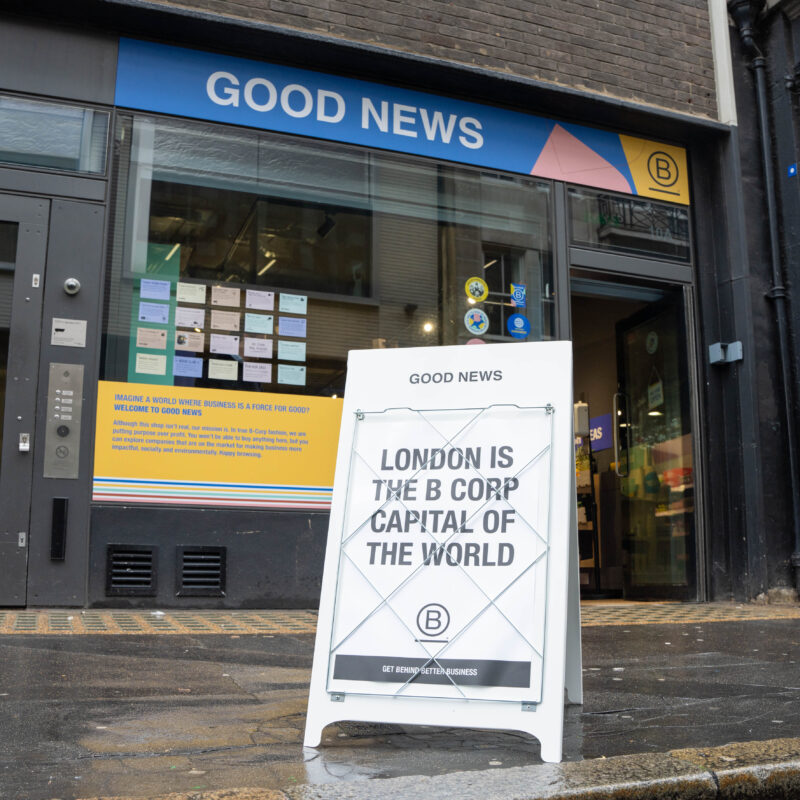 B Corp Launches Good News, The UK's First Sustainability Retail Pop-up ...