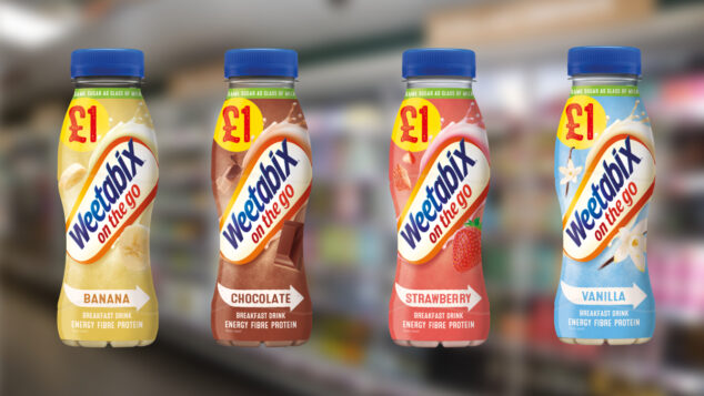 weetabix £1 pmp drinks