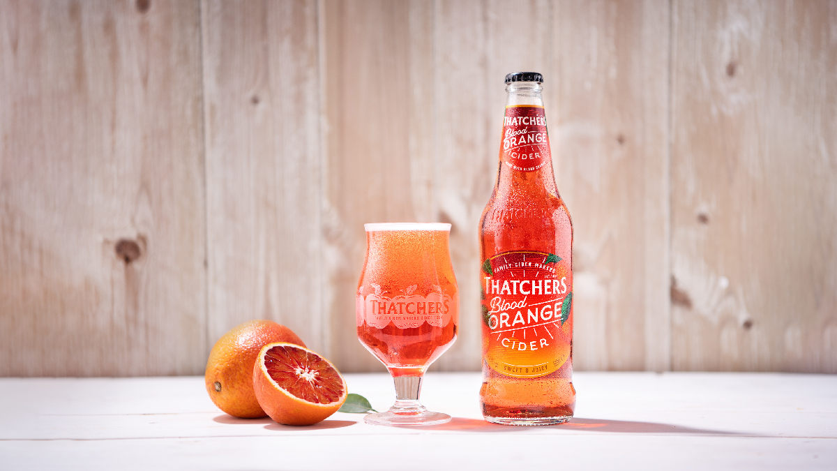 thatchers blood orange cider