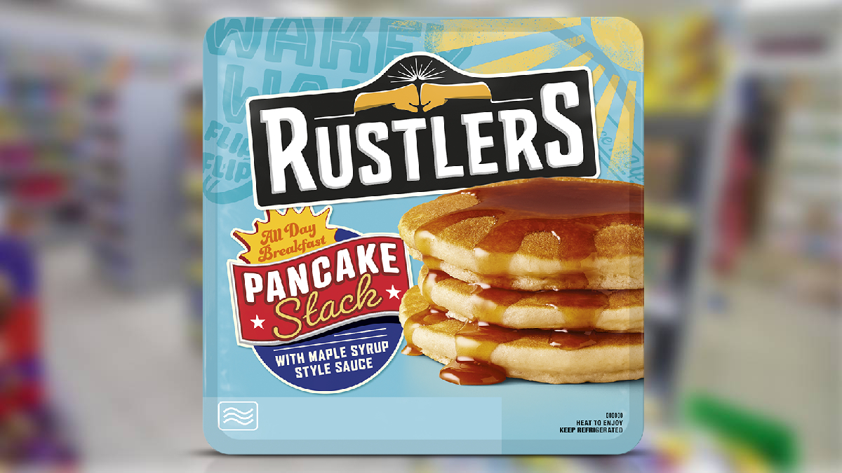 rustlers pancake stack