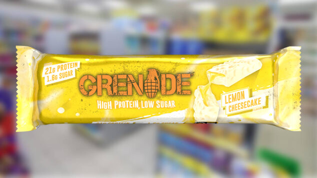 grenade lemon cheesecake
