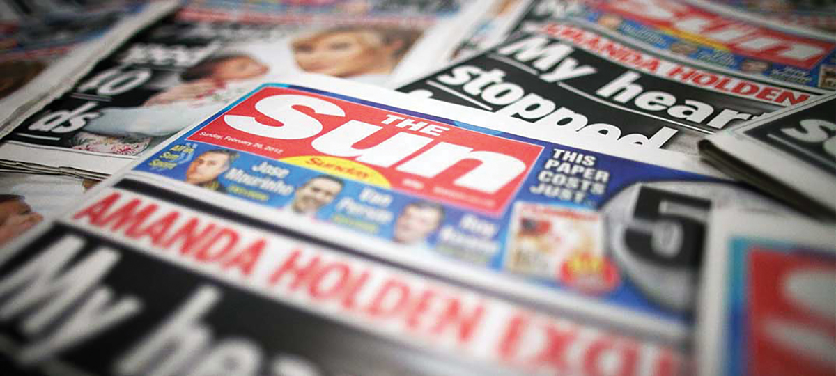News UK The Sun newspapers