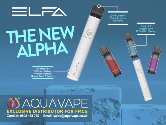 Aquavape to exclusively distribute new Elf Bar