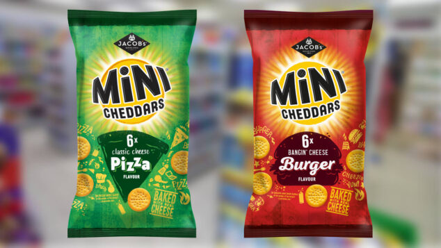 jacob's mini cheddars classic cheese pizza bangin' cheese burger