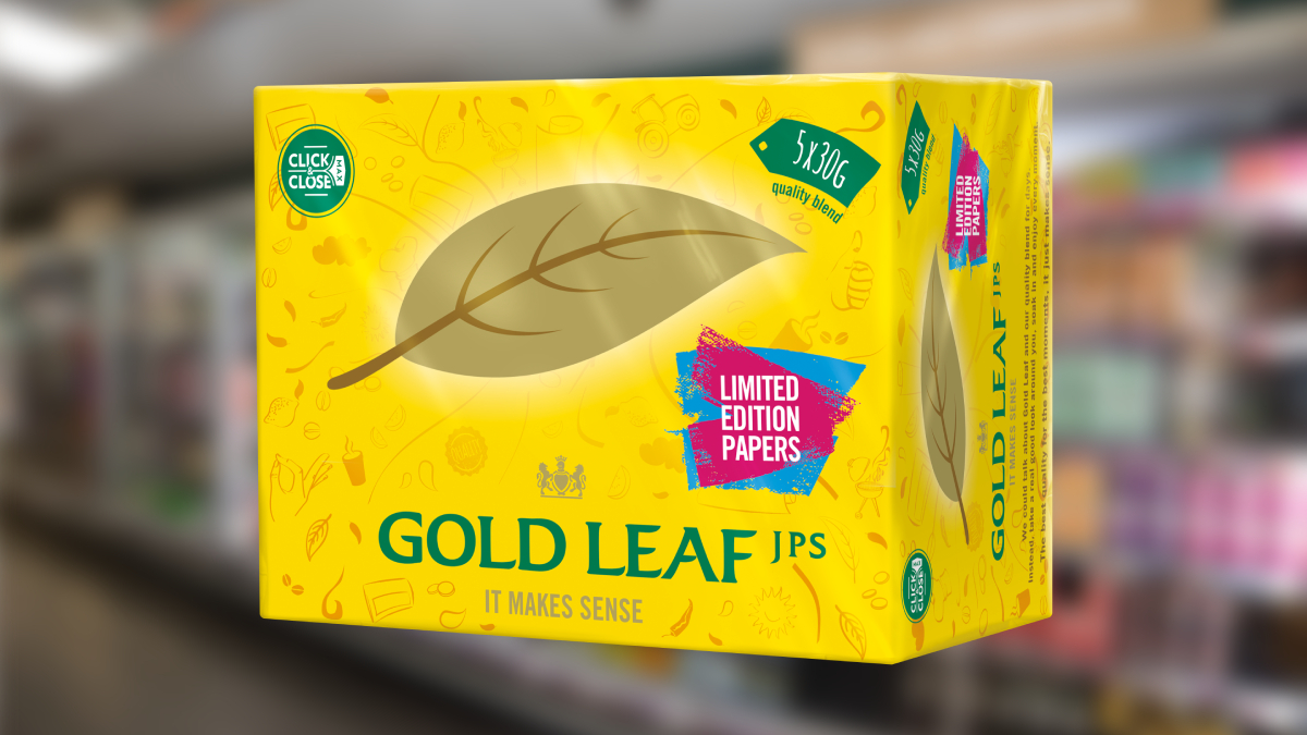 golden leaf limited-edition papers