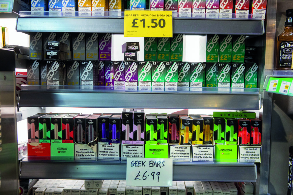 Tesco, Sainsbury's and Morrisons pull disposable vapes from shelves due to  nicotine levels - Daily Record