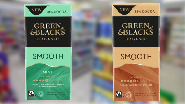 Green & Black's Plain 50% Cocoa and Mint