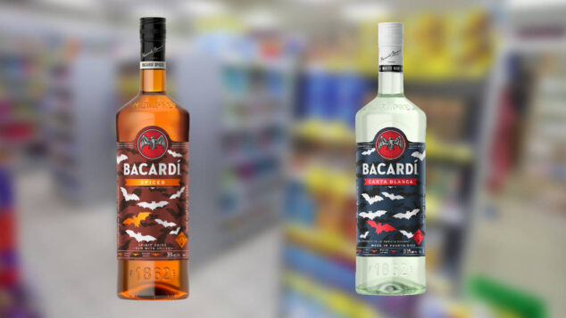 bacardí halloween bottles