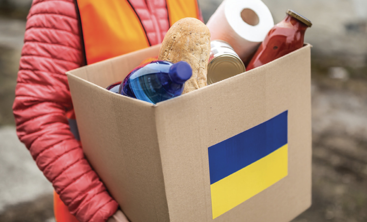 Ukrainian shelf retail scheme UCARE charity
