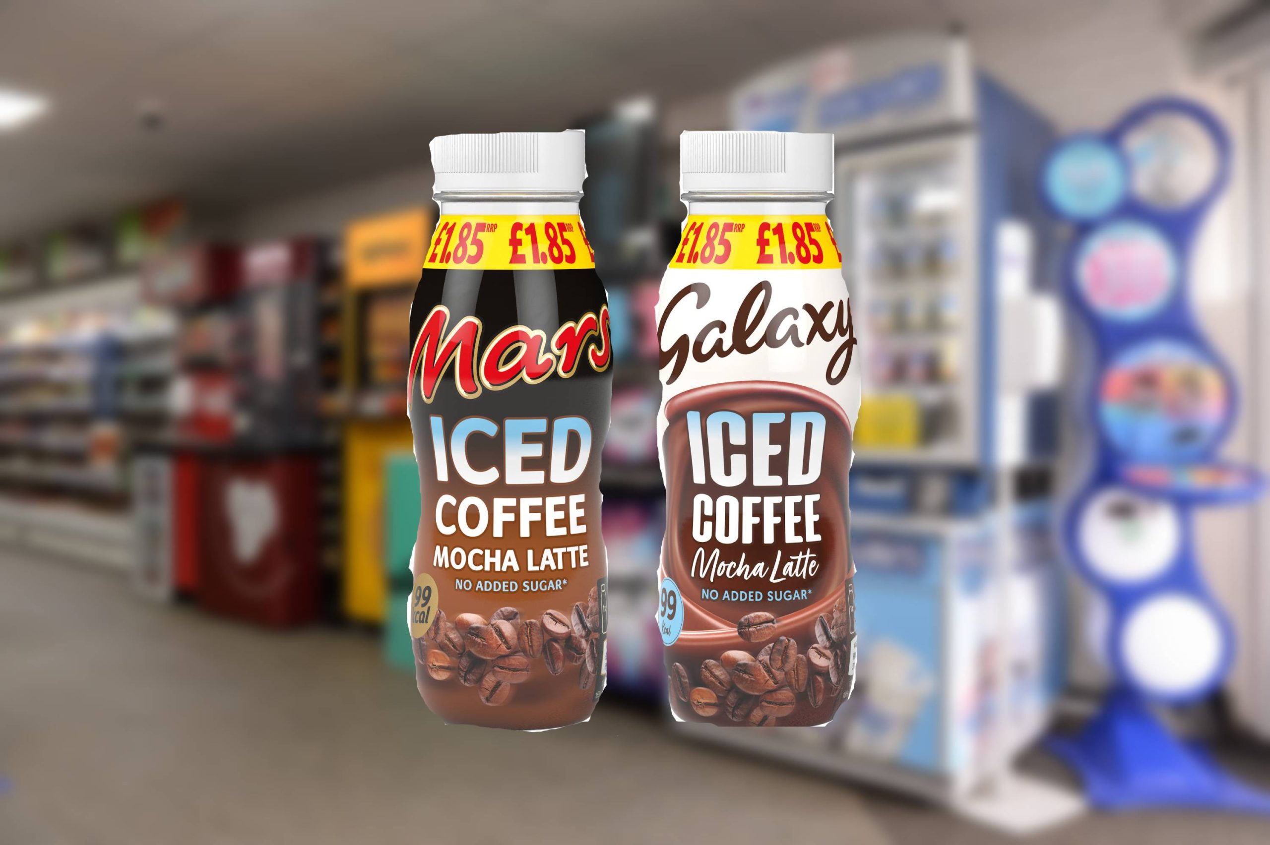 Galaxy Iced Coffee Mocha Latte