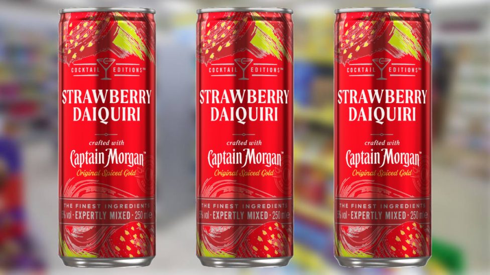 captain morgan strawberry daiquiri