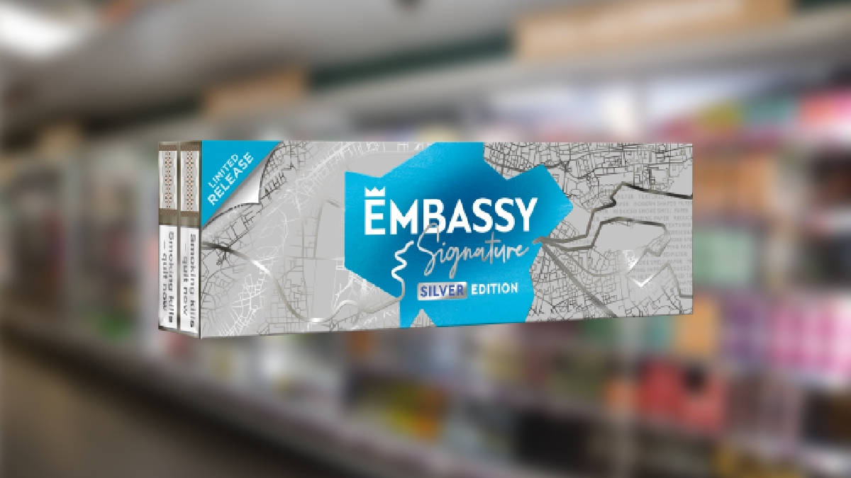 Imperial Tobacco Launches Enhanced Embassy Signature Silver Edition