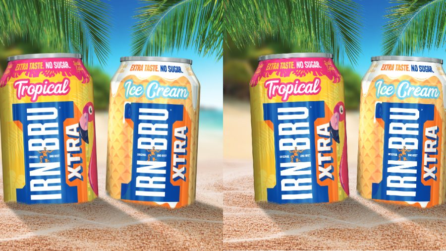 Irn-Bru Xtra launches Ice Cream and Tropical varieties to drive summer ...