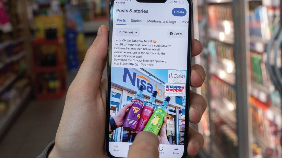 How to raise awareness of your store MAIN phone social media app