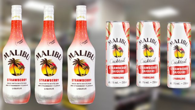 Malibu adds Strawberry varieties to rum and RTD ranges