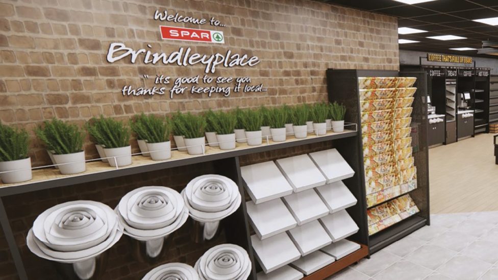 Spar Brindley Place opened earlier this year with a Philpotts concession inside