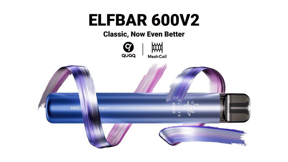 Elfbar launches next-gen version of its disposable with 600V2