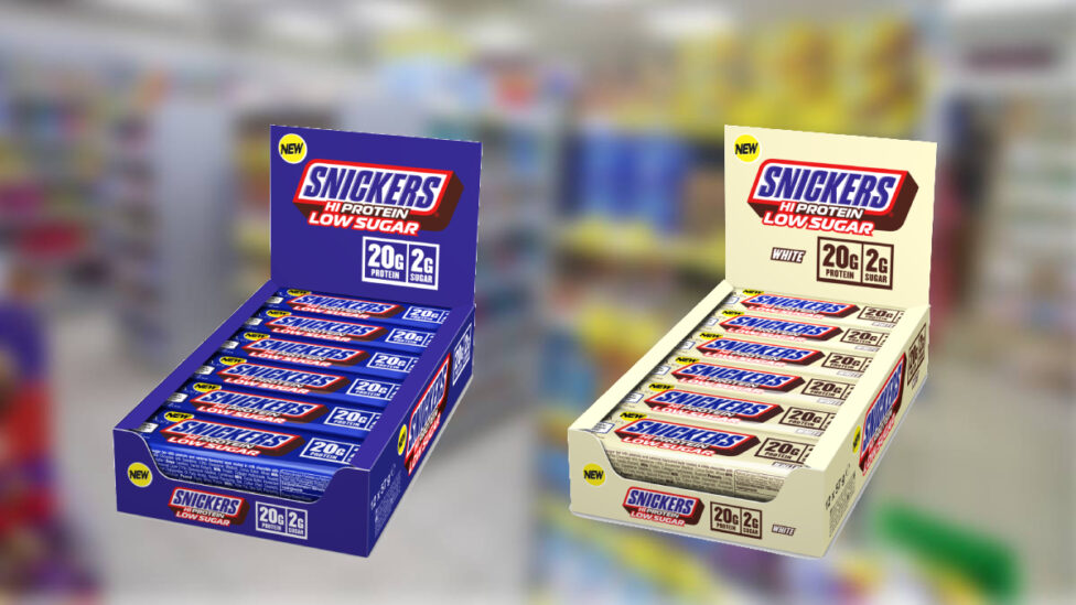 snickers hi protein low sugar