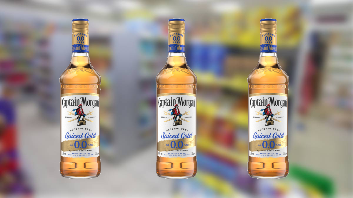 Captain Morgan unveils Retailing Gold - Spiced non-alcoholic variety Better