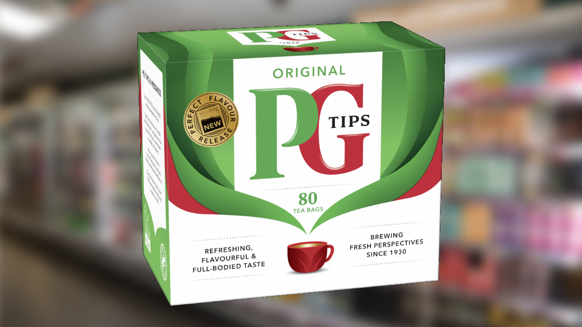 PG Tips gets a completely new look and blend