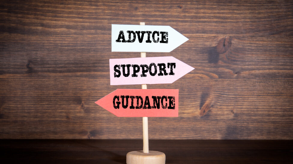 Advice support guideance