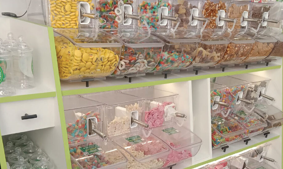 pick and mix display unit Martek Zero Waste (MZW)