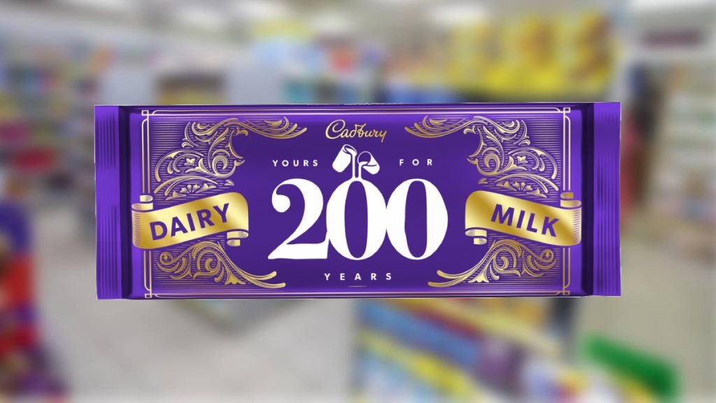 Cadbury launches limitededition 360g Dairy Milk bar to mark 200th