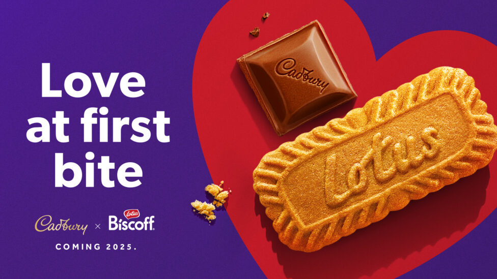 Cadbury x Biscoff visual