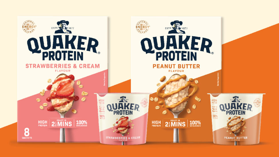 quaker protein strawberries & cream