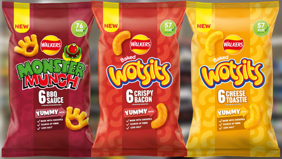 Walkers launches new non-HFSS Wotsits, Monster Munch multipacks