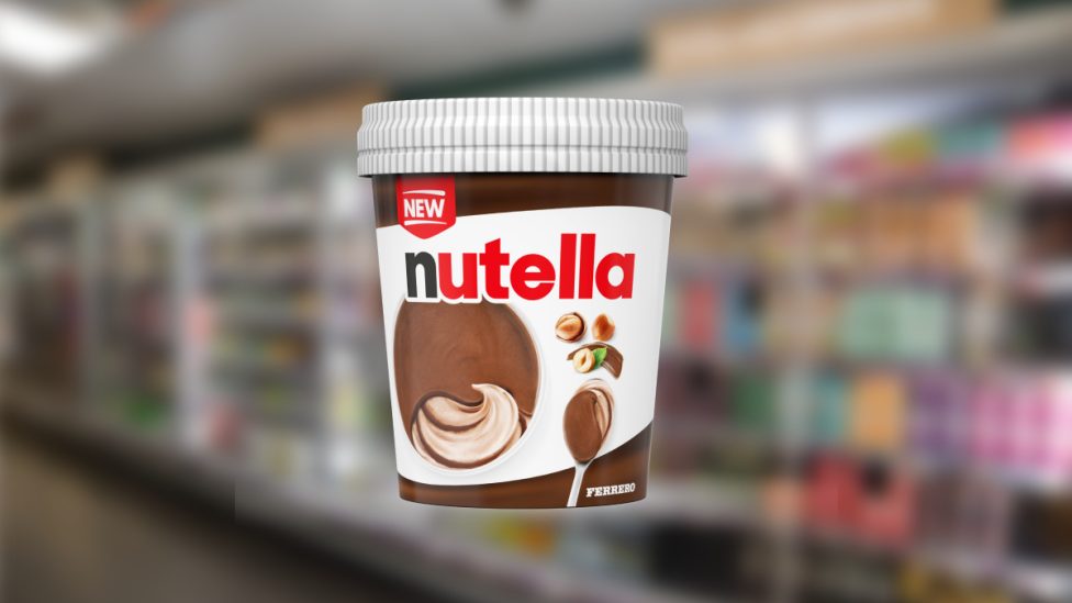 nutella ice cream