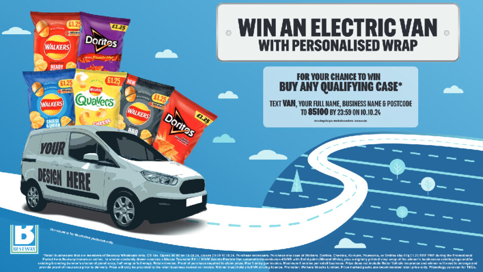 bestway pepsico walkers win a van