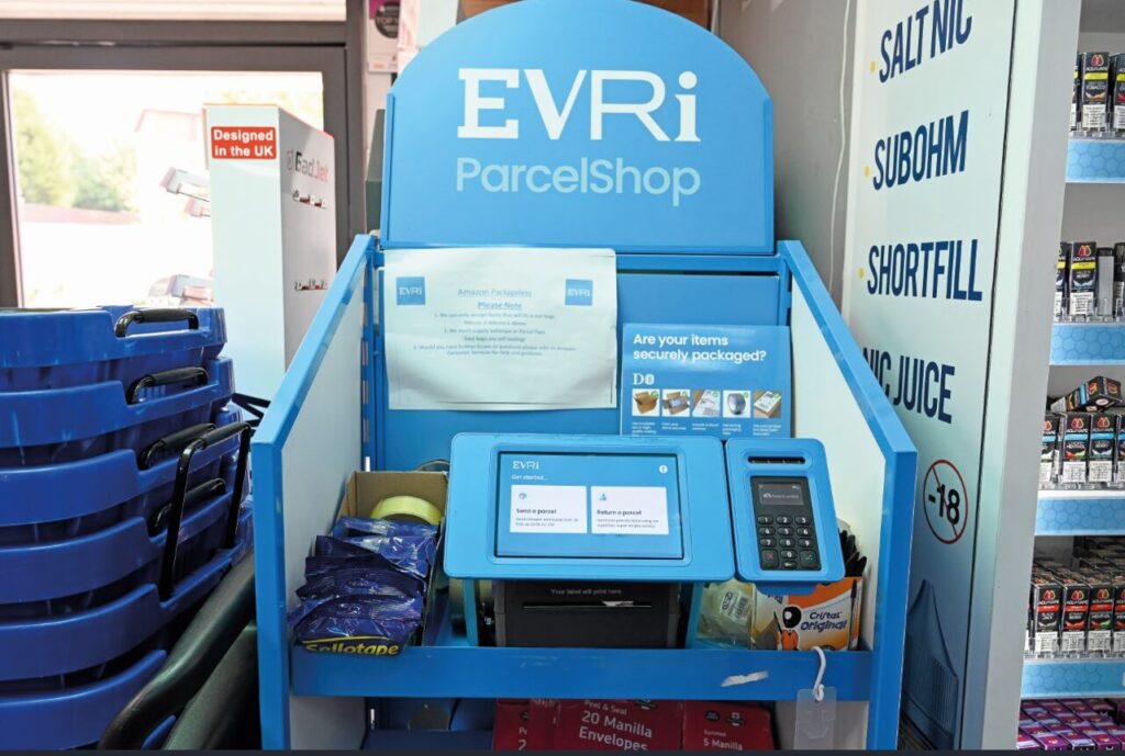 Many stores have found parcel services such as Evri are a way to grow footfall